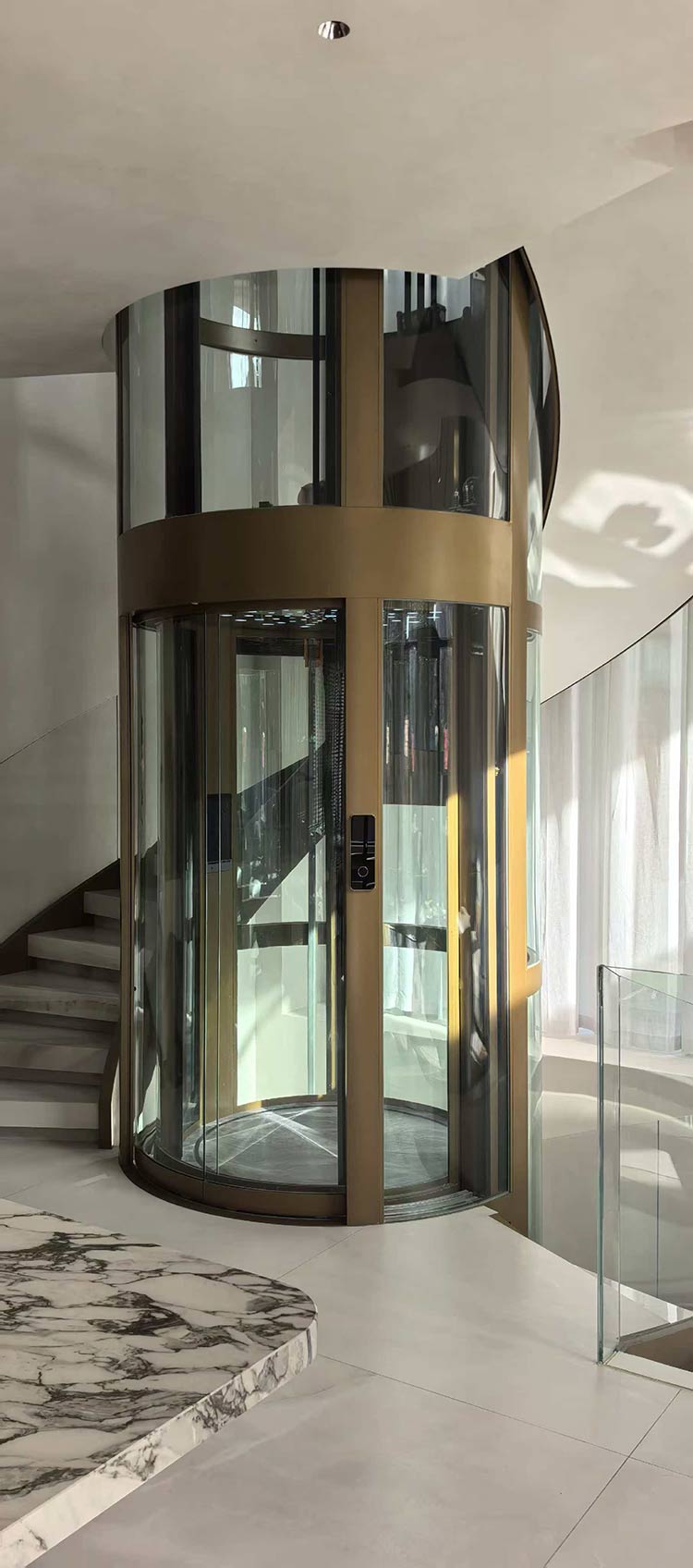成都别墅电梯 正圆电梯
