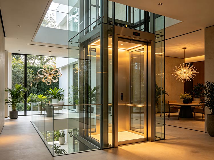 成都别墅电梯 不仅是交通工具：2026成都别墅电梯流行趋势，打造家中的“全景观光”地标